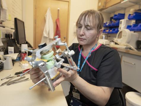 Andrea Johnson, Orthodontic and maxillofacial laboratory manager