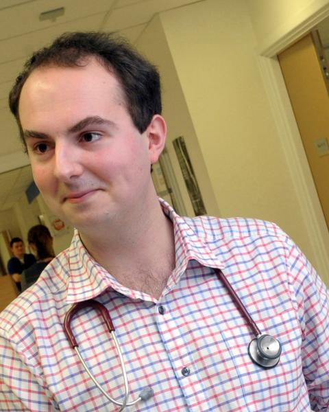 two doctors talking