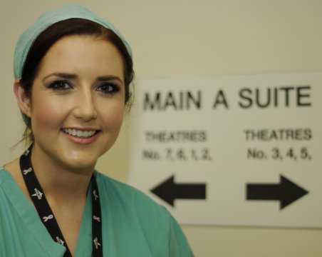 surgical care practitioner smiling