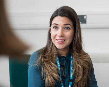 Psychological Wellbeing Practitioner talking