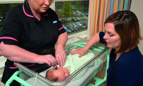 Newborn hearing screening test