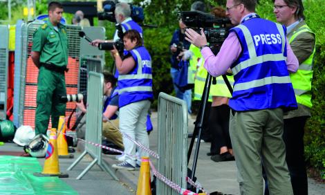 Press photographers