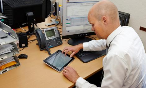 public health intelligence professional at desk public health intelligence professional at desk