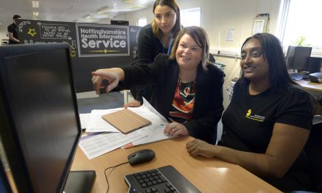 digital training and development manager with staff