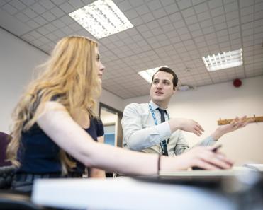 health informatics man and woman
