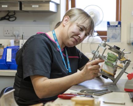 Andrea Johnson - Orthodontic & maxillofacial laboratory manager