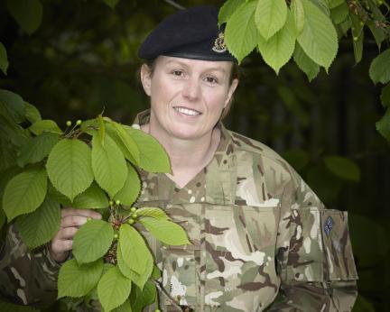 Female army reservist - Tracey Smith-Straney