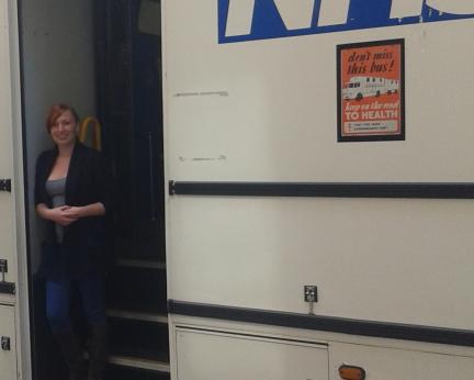 Student radiographer Kelly Meaden