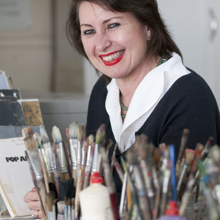 Art therapist Francesca La Nave