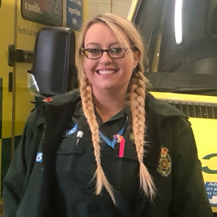 Katie Smith - Student paramedic at North East Ambulance Service