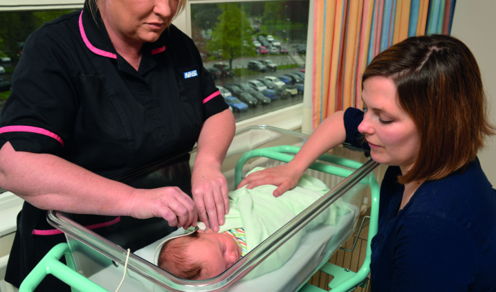 Newborn hearing screening test