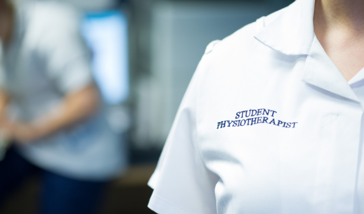 Student physiotherapist uniform