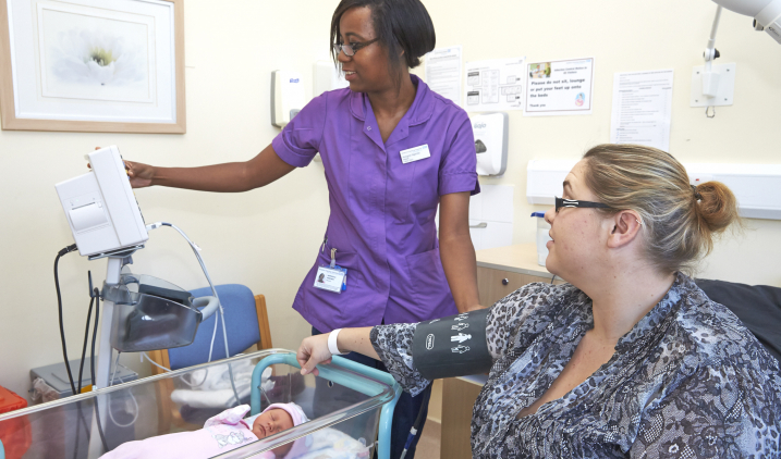 Midwife and mum Midwife