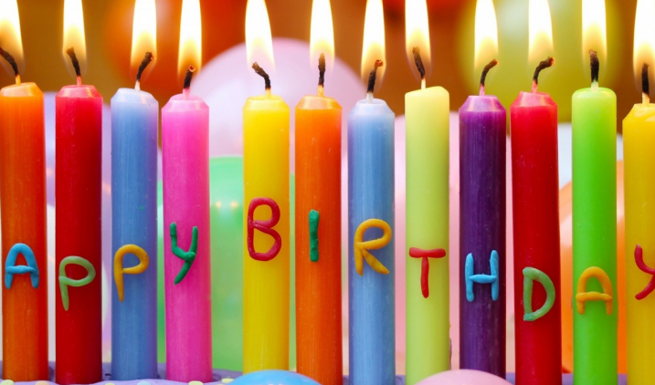 Birthday candles Birthday candles