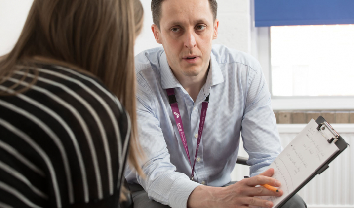 High intensity therapist and client