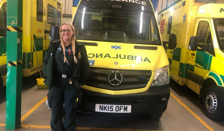 Katie Smith - paramedic apprentice