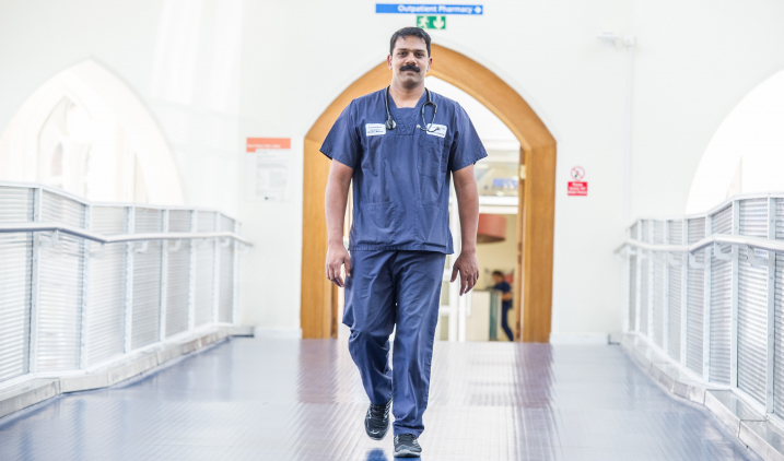 theatre support worker walking theatre support worker walking