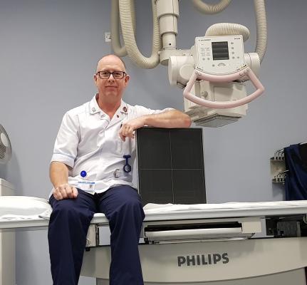 Diagnostic radiographer Paul Wicklen