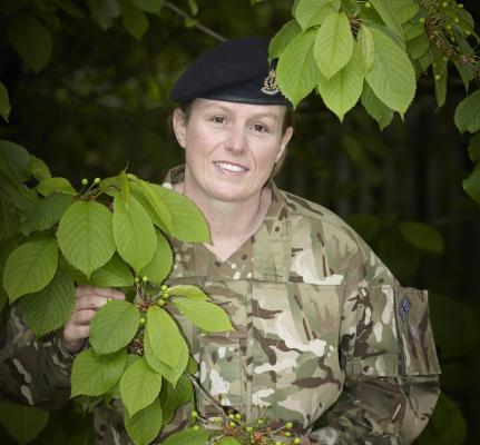 Female army reservist - Tracey Smith-Straney